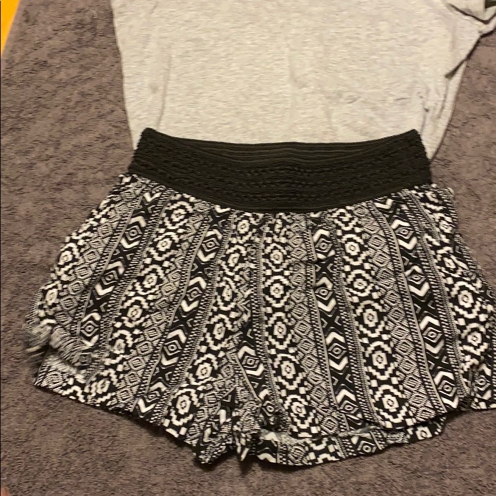 Stretchy boho shorts
